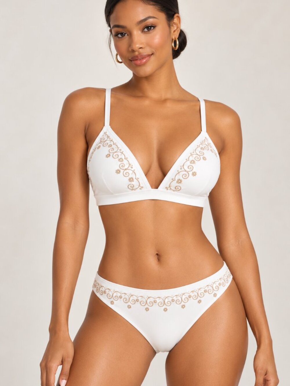Cupshe Sensorial Spring Cheeky Bikini Bottom Medium M NWT Swim Separate